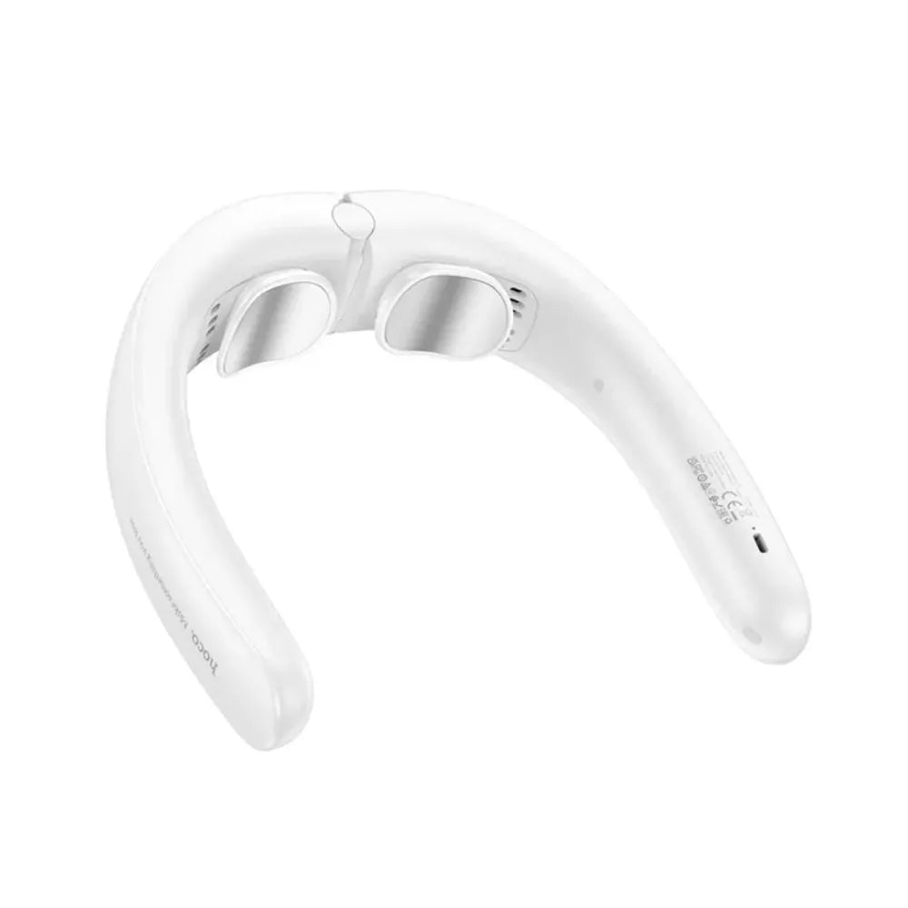 Ventilador De Cuello Recargable Deportivo Hoco Hx23 Blanco