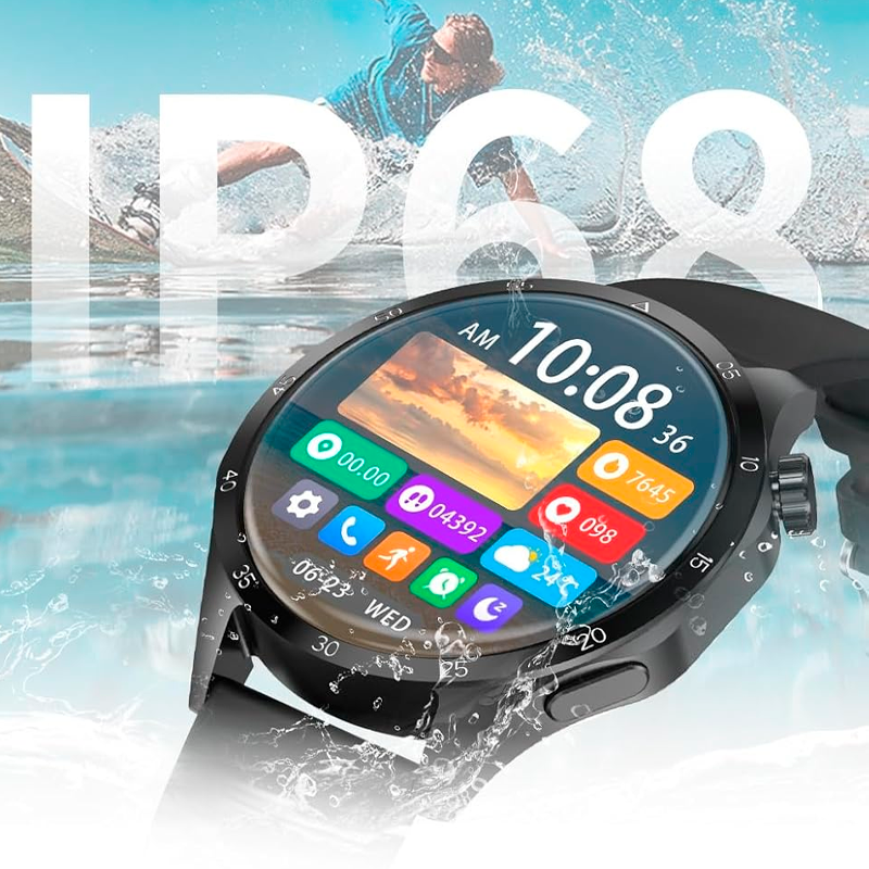 Smartwatch Reloj Inteligente Bluetooth Gt4 Mini Sport Negro – imagen 2