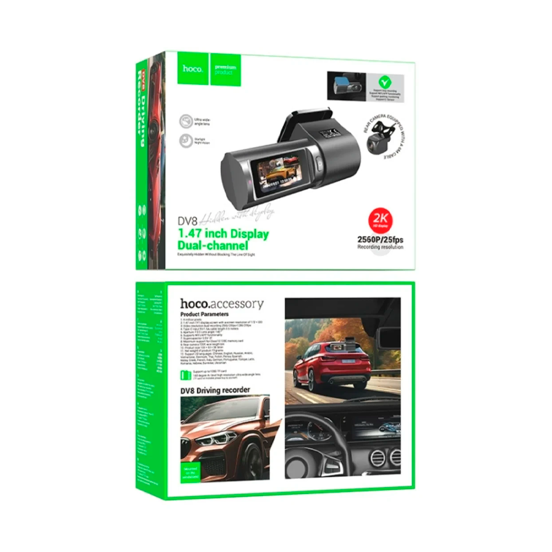 Camara De Auto Hoco Dv13 Dash Cam Hd 720p Negro – imagen 3