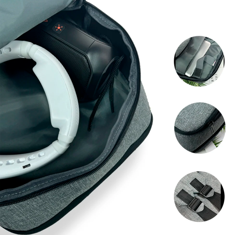 Mochila Notebook 15,6 Lenyes Lb520 Color Gris – imagen 3