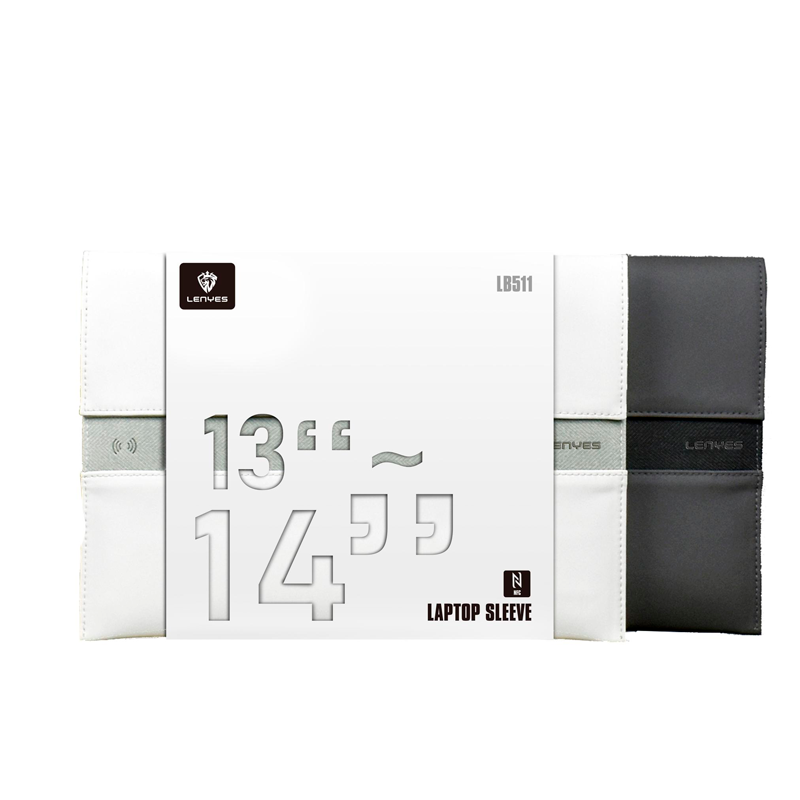 Bolso Notebook Protección Lenyes Lb511 14 Pulgadas Negro – imagen 3