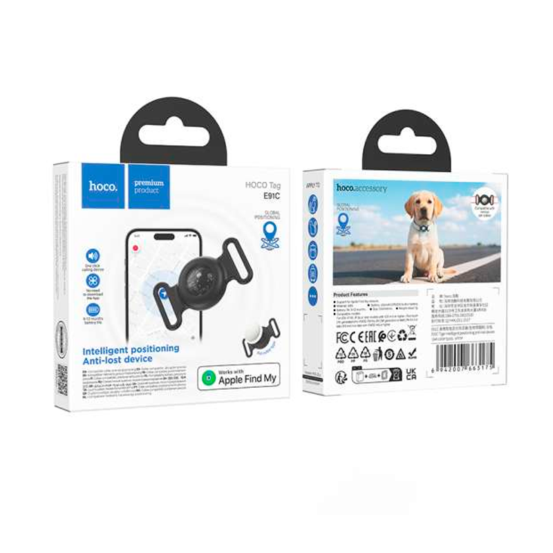 Dispositivo Anti Pérdida Mascotas Hoco Tag E91c Collar Para Iphone – imagen 3