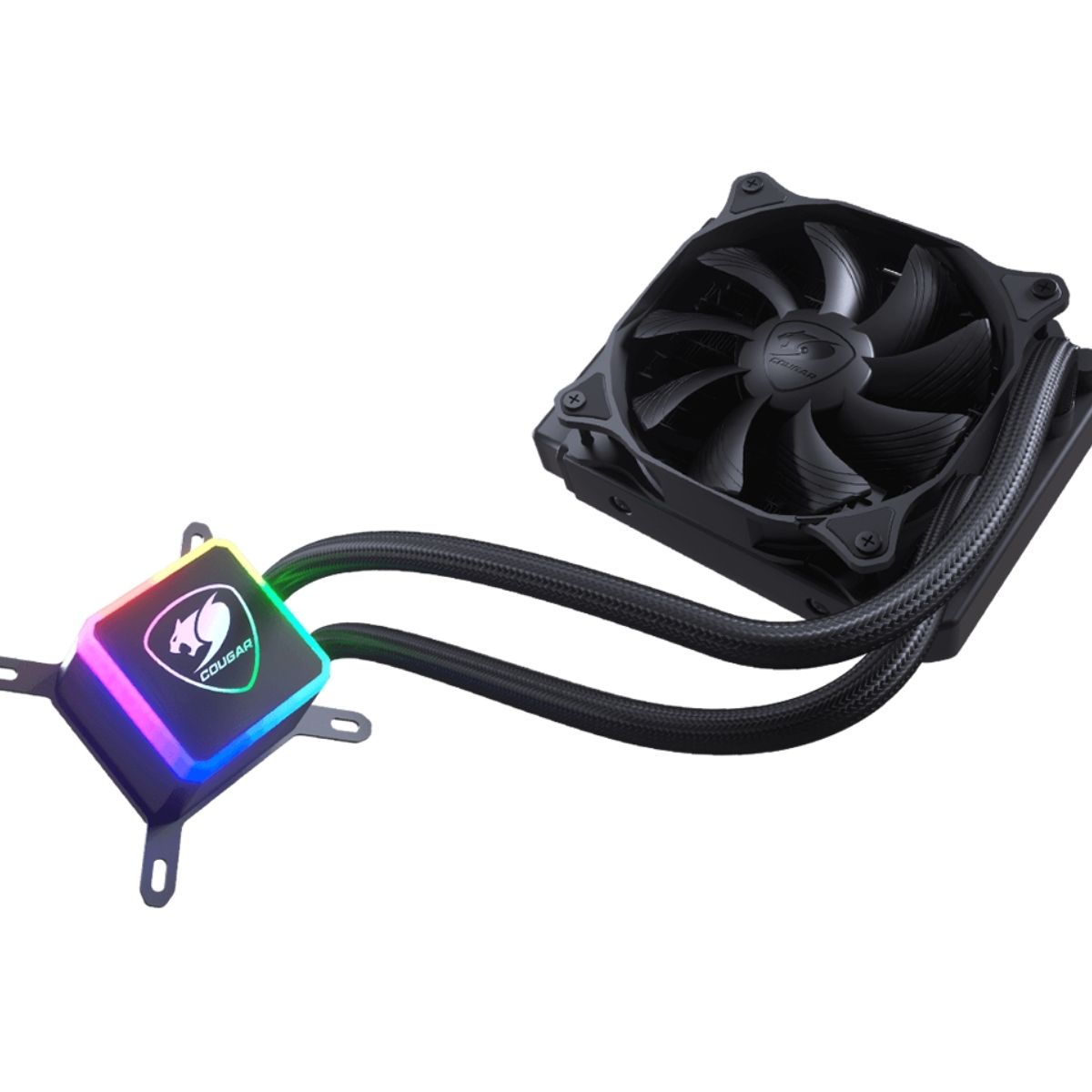 Refrigeración Líquida Cougar Aqua 120mm Rgb Negro – imagen 3