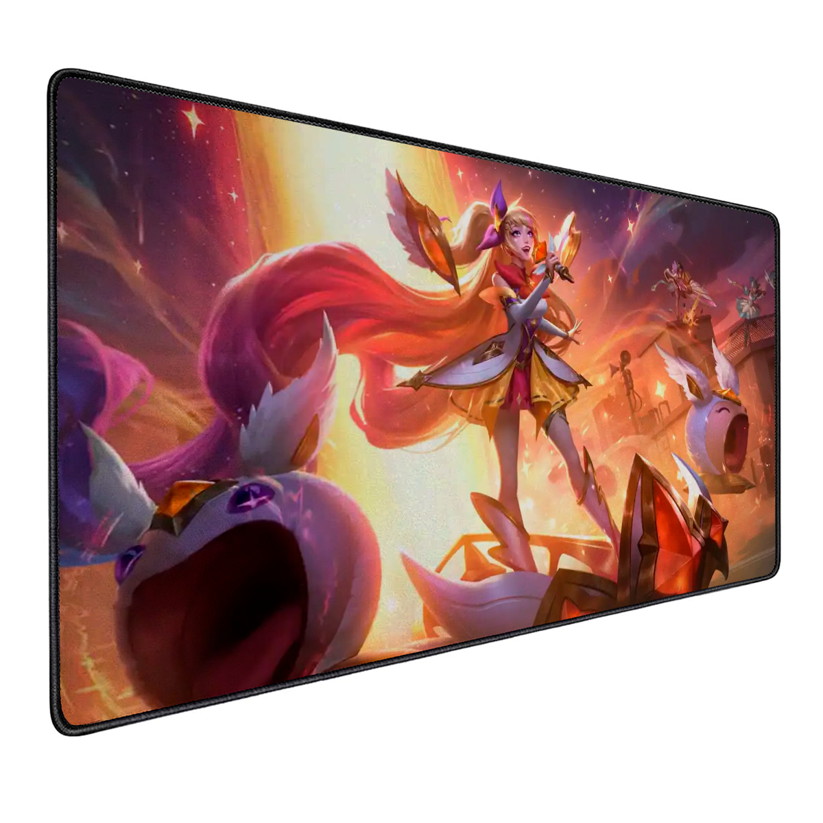 Mousepad Gamer Antideslizante 90x40 Diseño League Of Legends Seraphine