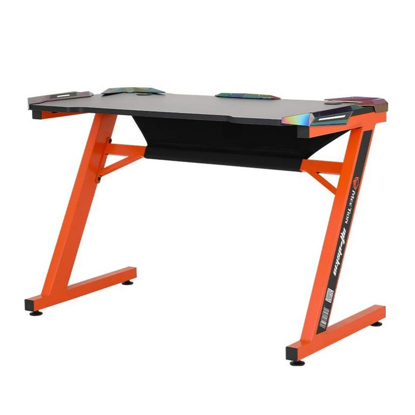 Escritorio Gamer Rgb Meetion MT-DSK10 Negro Naranja – imagen 3