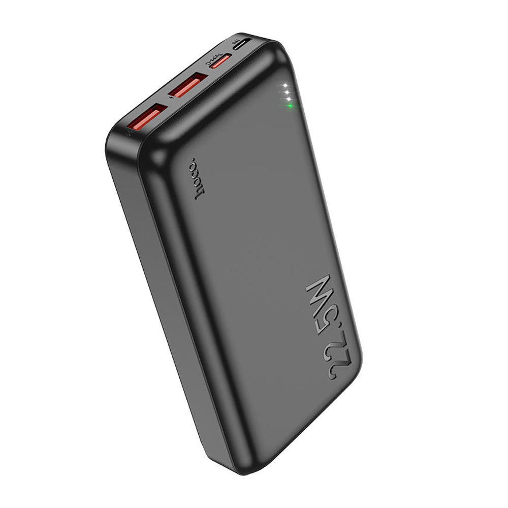 Powerbank Carga Rapida Hoco J101a Astute 22.5w 20000 Mah Negro – imagen 3