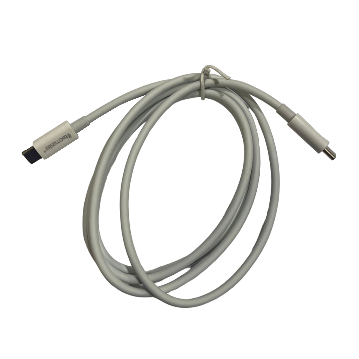 Cable Tipo C a Tipo C 100W 1.5 Metros Tecmaster Blanco – imagen 3