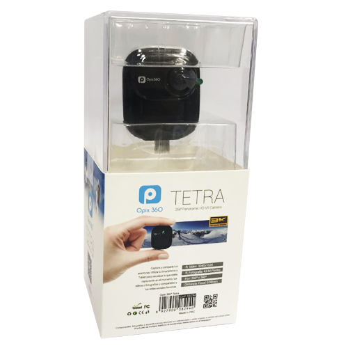 Camara Opix360 Tetra Hd Modo Vr Panoramico Android – imagen 3