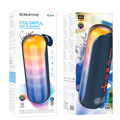 Parlante Inalambrico Bluetooth Borofone Br44 Fm Usb Tws Azul – imagen 3