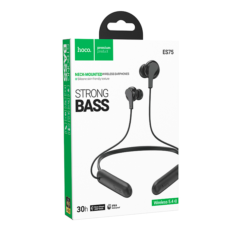 Audífonos Bluetooth In Ear Hoco Es75 Niya Negro – imagen 3