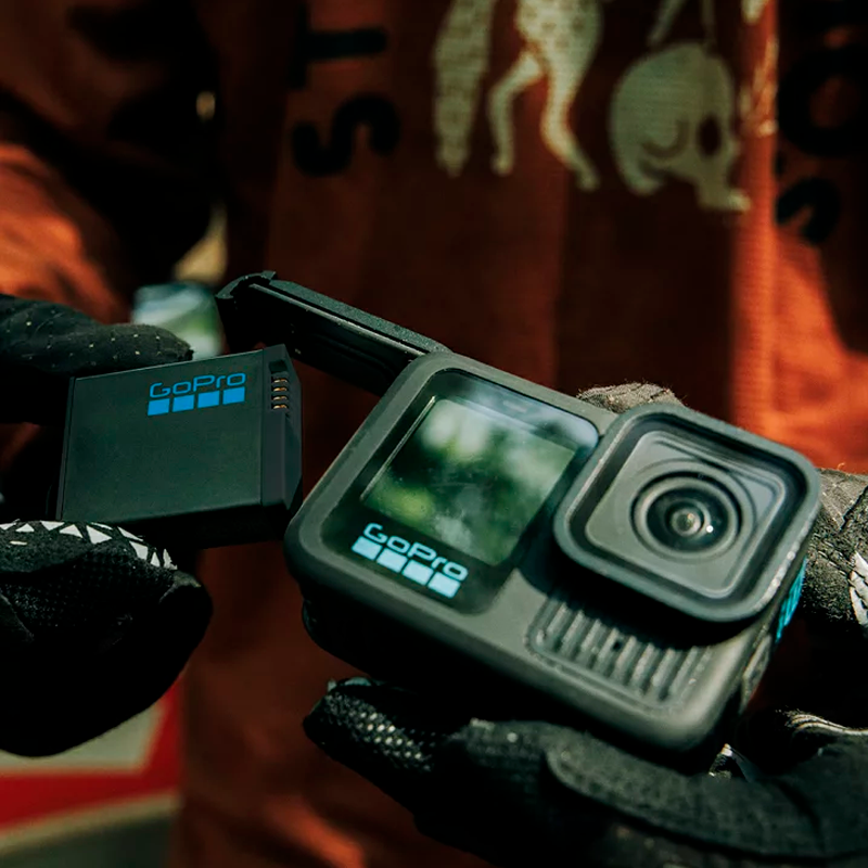 Pack 2 Baterias Recargables Gopro Hero 13 Enduro Negro – imagen 3