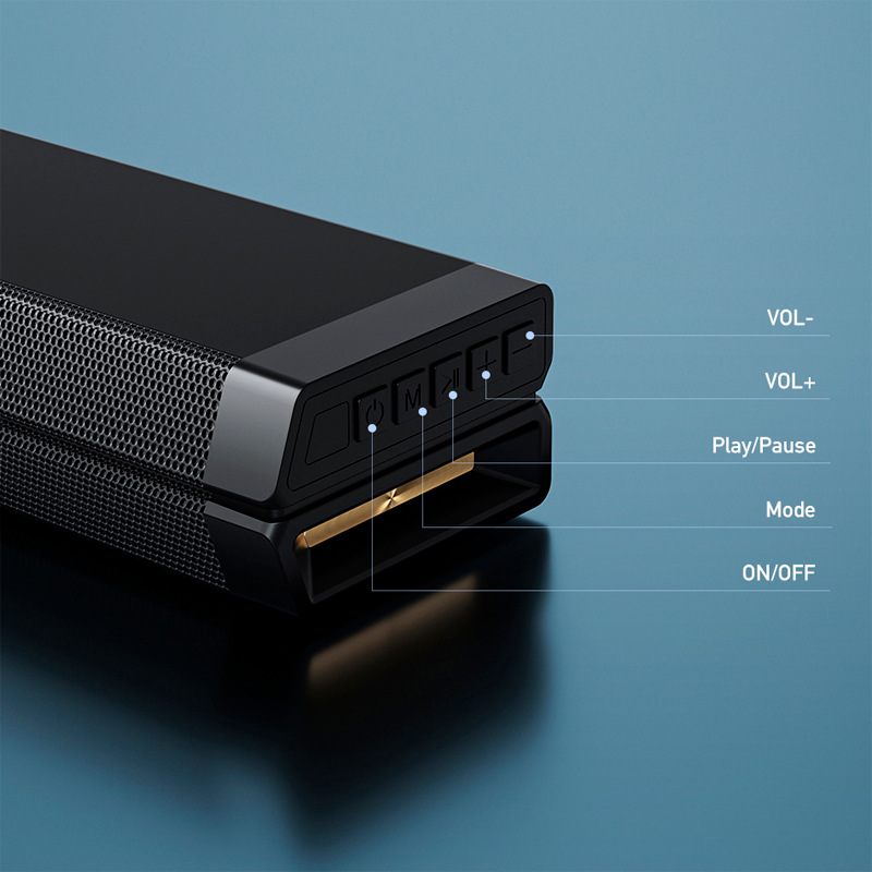 Soundbar Bluetooth Awei Surround Bar 100w Y990 Negro – imagen 3