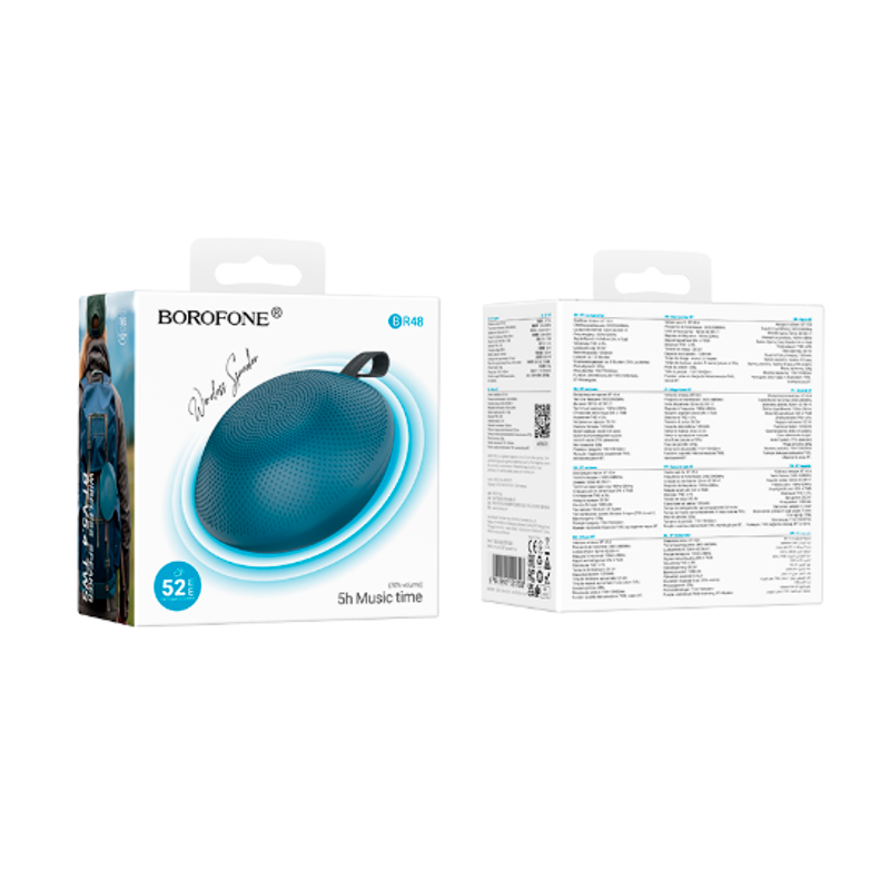 Parlante Inalambrico Bluetooth Borofone Br48 Ufo Tws Azul – imagen 3