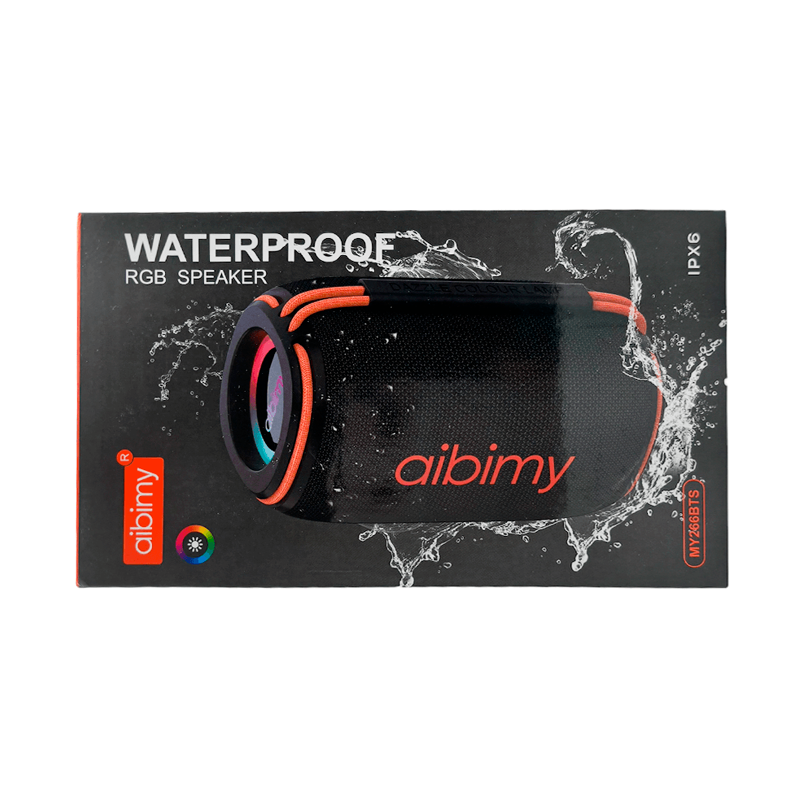 Parlante Inalambrico Bluetooth Aibimy Pequeño My266 Fm Usb Msd Negro – imagen 3