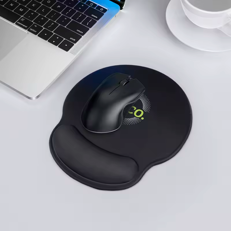 Mousepad Hoco Gm30 Apoya Muñeca Polar Fox 23x21 Negro – imagen 3