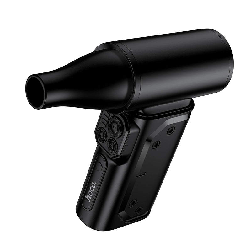 Soplador De Aire Portatil Ultra Velocidad Pantalla Led Hoco Hx68 Negro – imagen 5