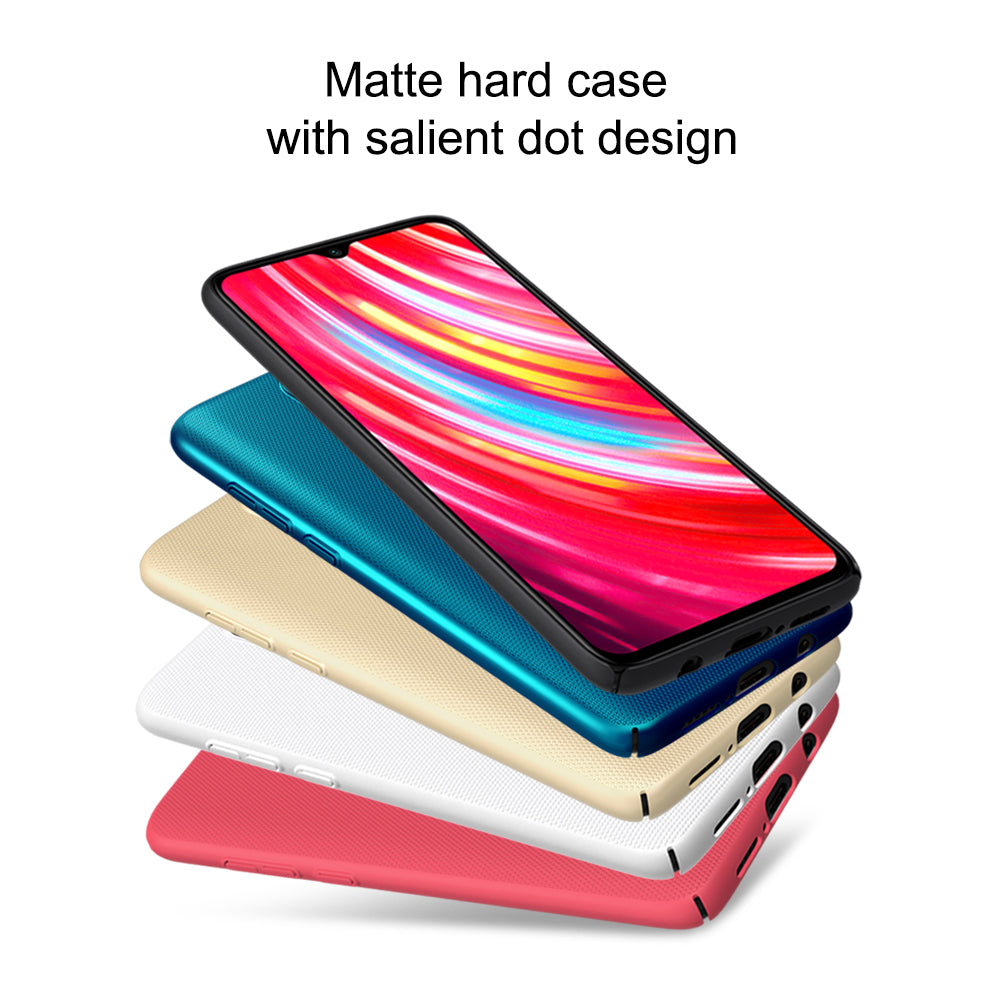 Xiaomi Redmi Note 8 Pro Carcasa Frosted Nillkin + Soporte ( disponible solo color Dorado) – imagen 4