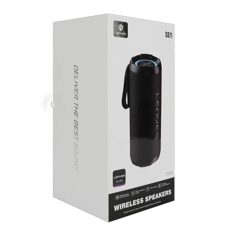 Parlante Bluetooth Lenyes S871 Party One 60w Negro – imagen 3