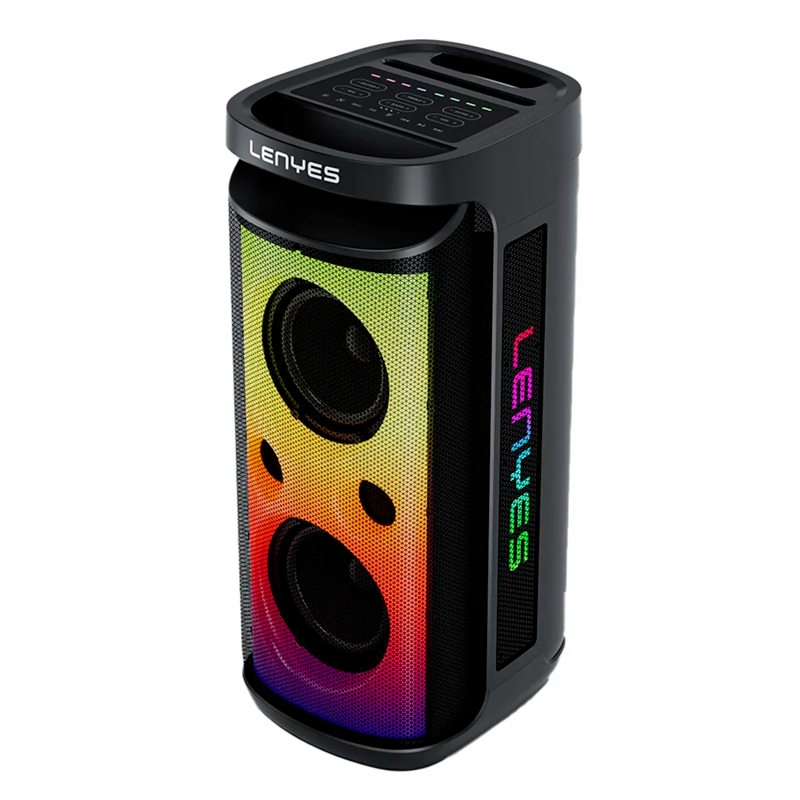 Parlante Bluetooth Lenyes S833 Karaoke Party 360w Negro – imagen 3