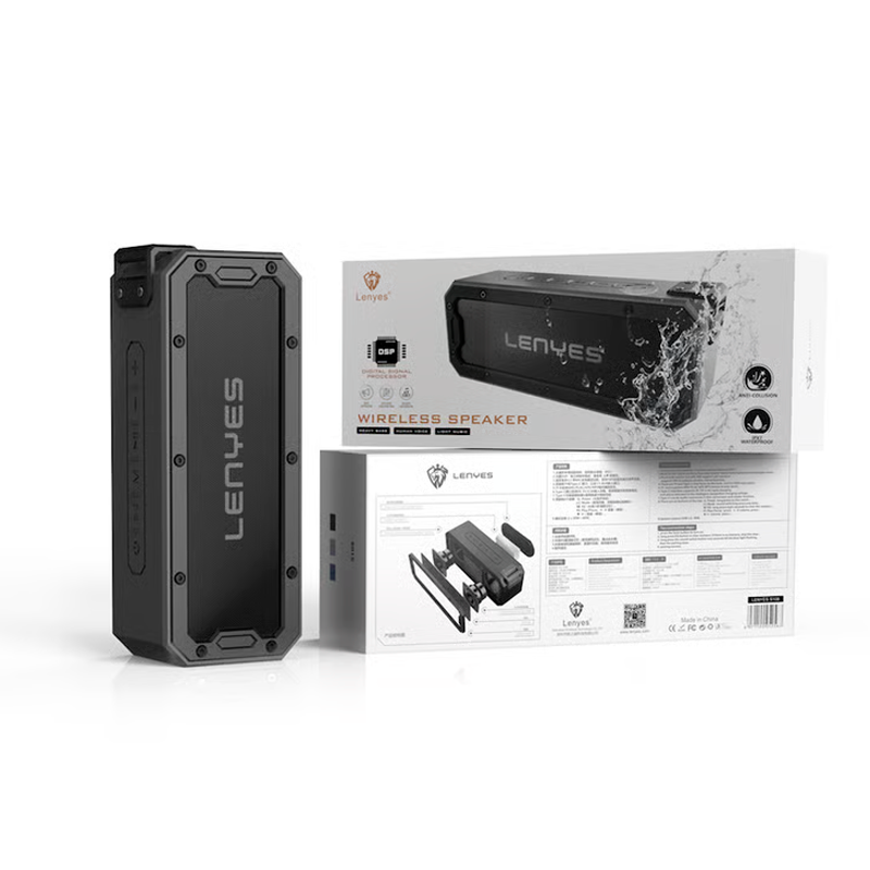 Parlante Bluetooth Lenyes S108 Resistente Al Agua 40w Negro – imagen 3