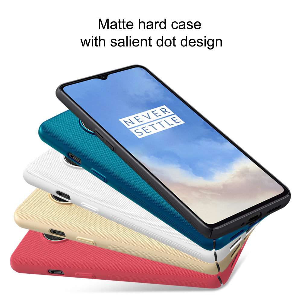 Oneplus 7t Frosted Shield Nillkin + Soporte – imagen 5