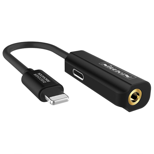 Adaptador Lightning A Lightning + Jack 3.5mm Nillkin