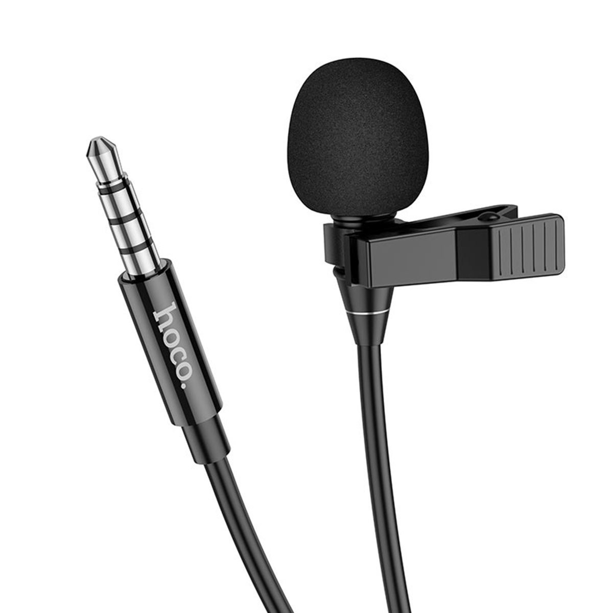 Microfono Externo Hoco L14 3.5 Aux Negro