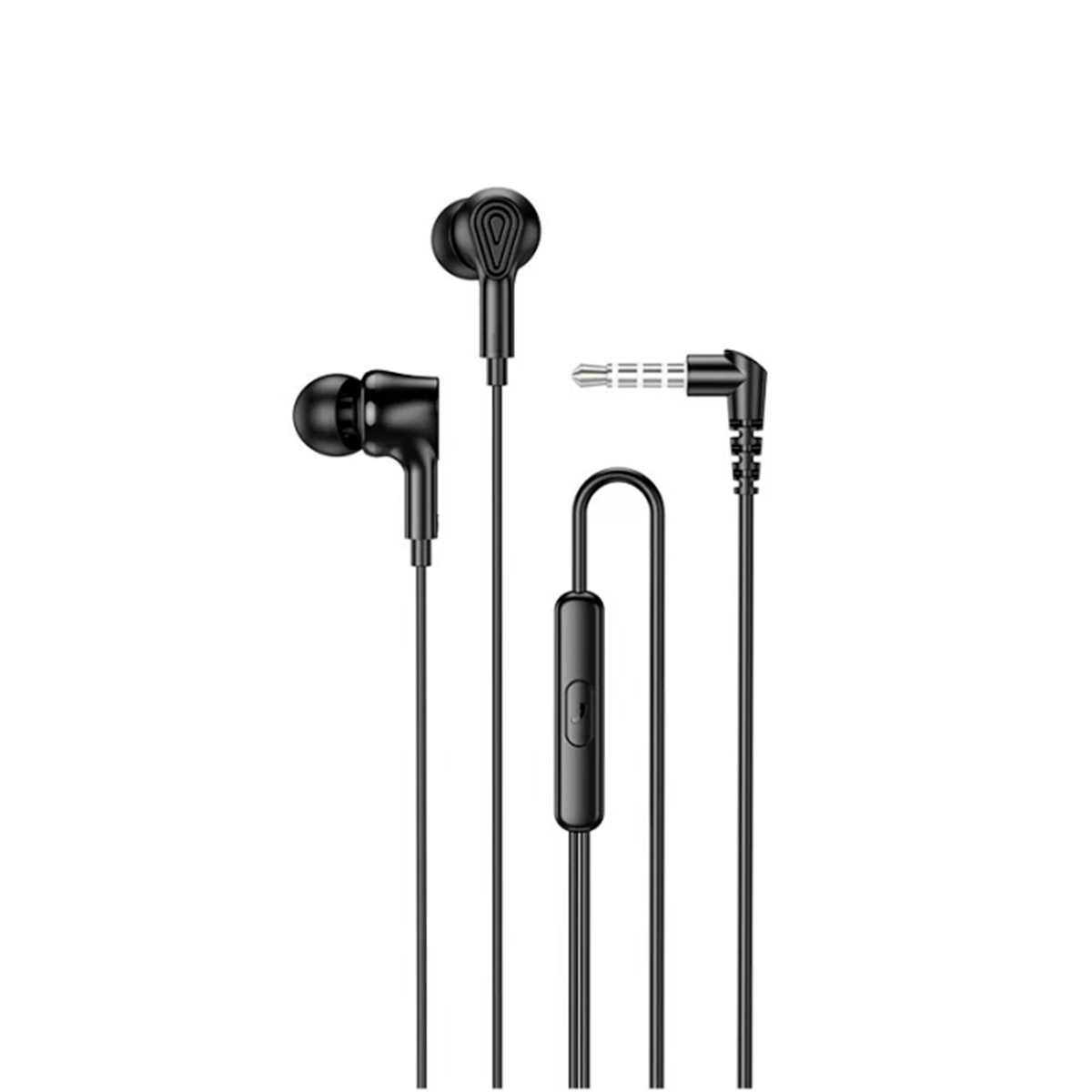 Audífonos In Ear Hoco M102 Con Gomita 3.5mm Negro