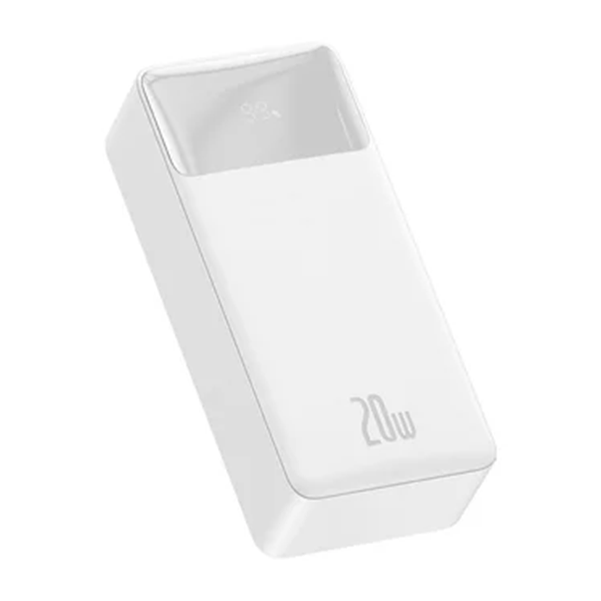 Batería Portátil Powerbank Baseus 30000 Mah Bipow 20w Blanco