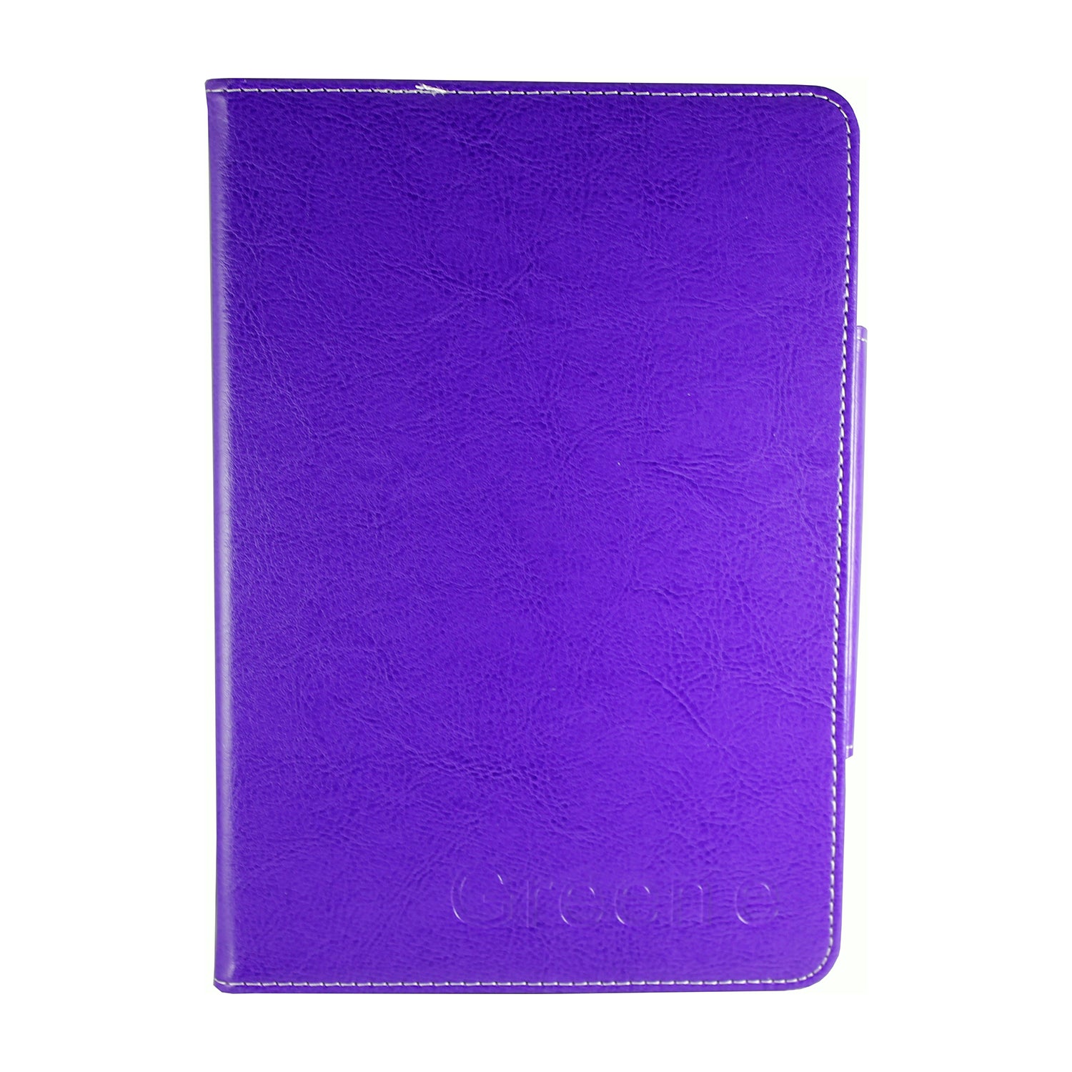Carcasa Flip Cover Ecocuero 7 Pulgadas Universal Morado