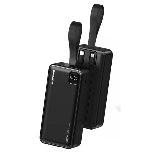 Powerbank Carga Rapida Motomo Mo-pb30c 30000 Mah Negro