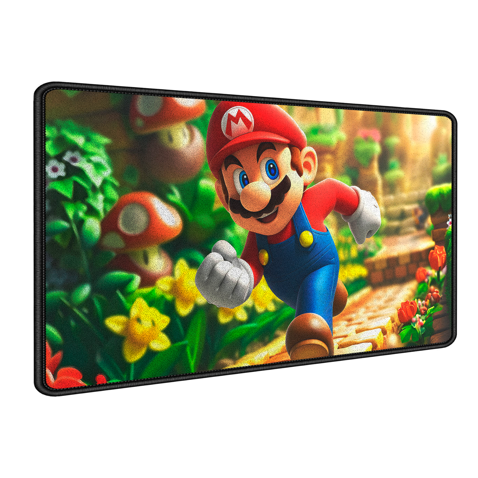 Mousepad Gamer Antideslizante 70x30 Diseño Mario Run