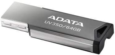 Pendrive Metálico Adata 64 Gb 3.2 Auv350 Gris – imagen 2