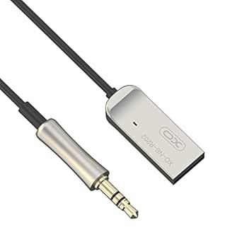 Receptor Bluetooth Auto Xo NB-R202 Usb A 3.5mm Gris – imagen 2