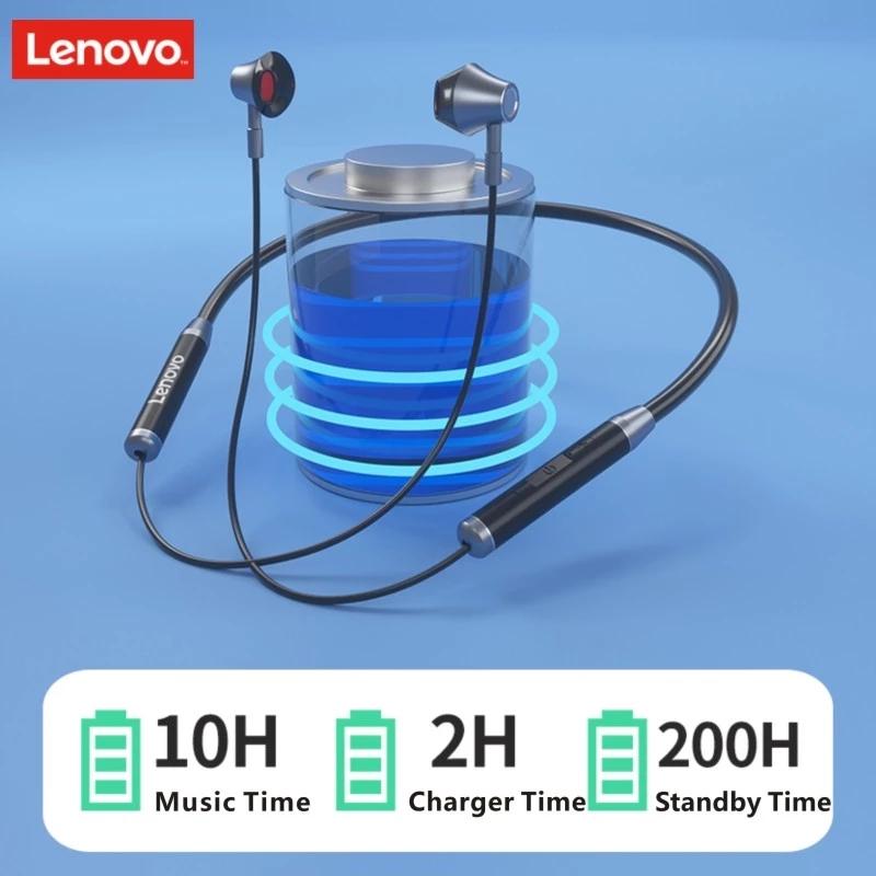 Audifonos Bluetooth Lenovo Deportivo He06 Negro – imagen 5