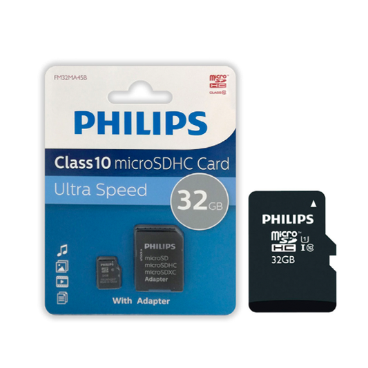 Memoria Micro Sd Philips 32 Gb Clase 10