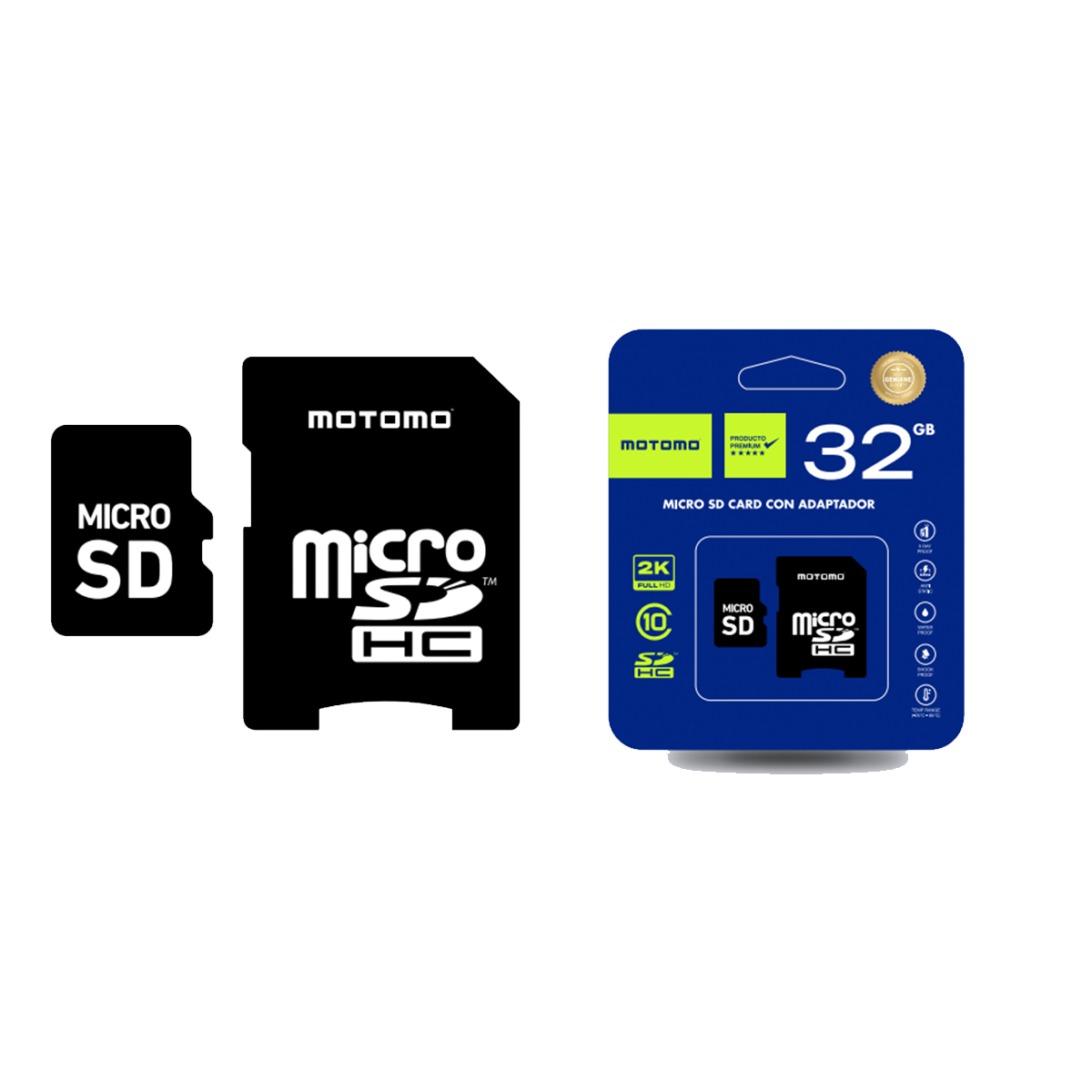 Memoria Micro Sd Motomo 32 Gb Clase 10