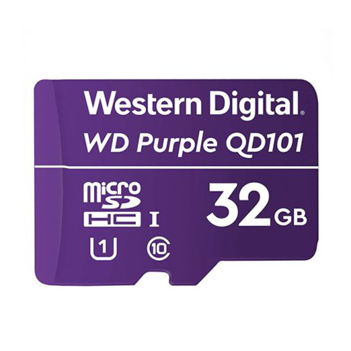 Memoria Micro Sd Wd Purple 32 Gb Surveillance Morado