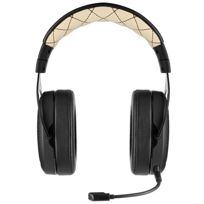 Audifonos Gamer Corsair Hs70 Pro Inalámbrico Pc Ps4 Ps5 Negro Crema – imagen 3