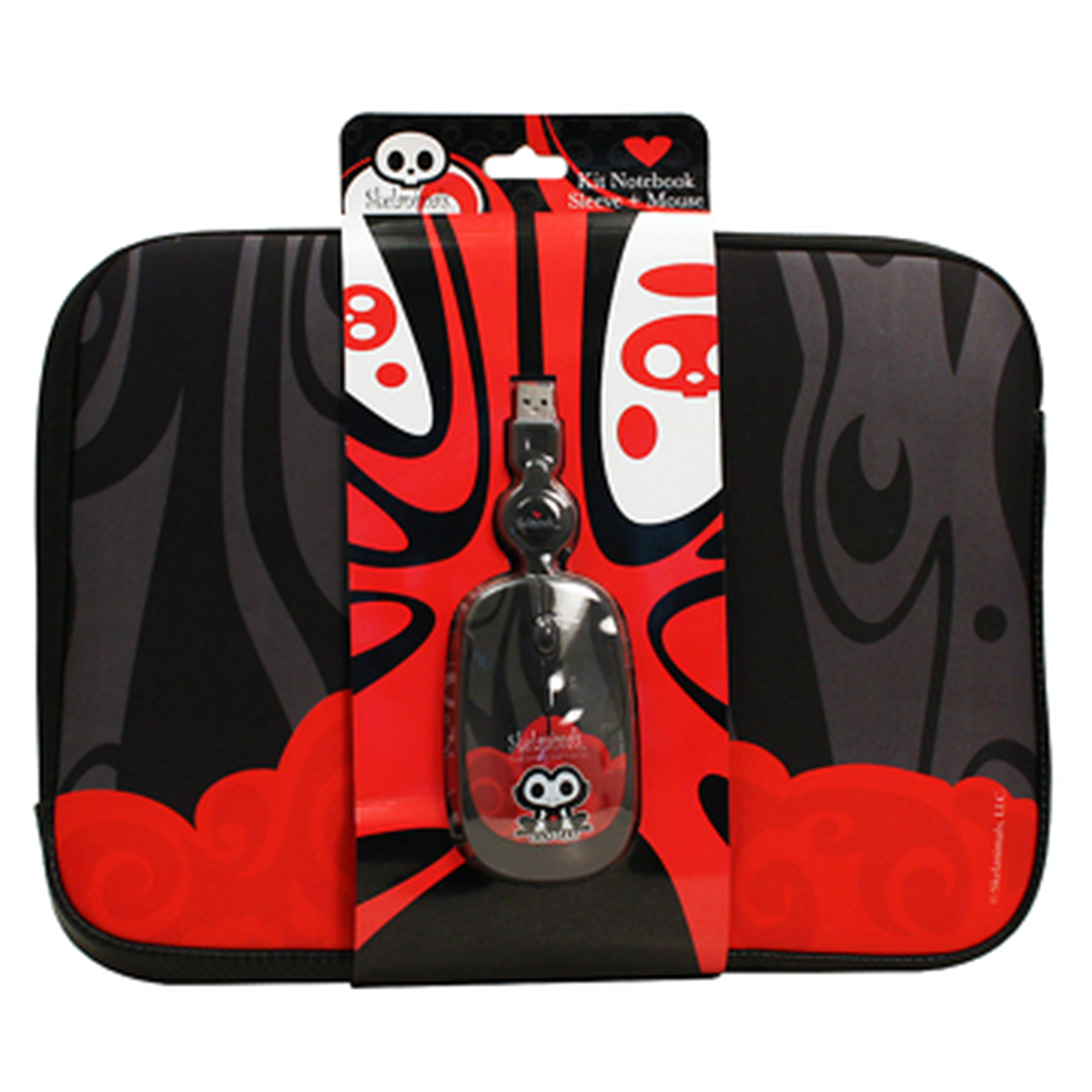 Kit Funda Notebook 14 + Mouse Retractil Sleeve Mod 1
