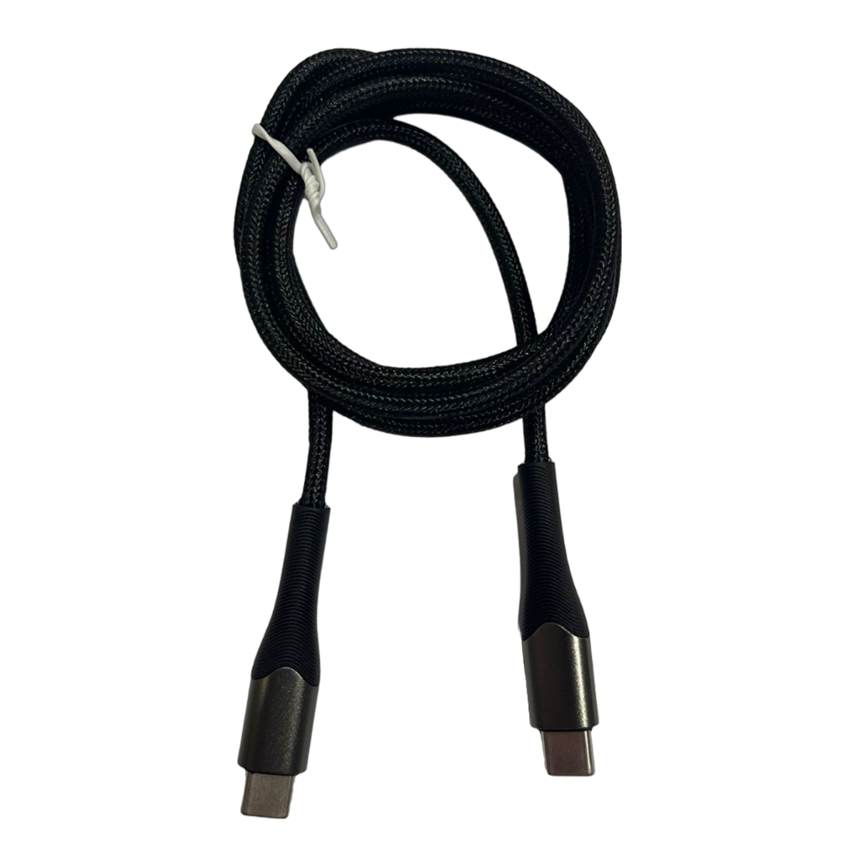 Cable Tipo C a Tipo C 100W 1 Metro Reforzado Tecmaster Gris – imagen 4