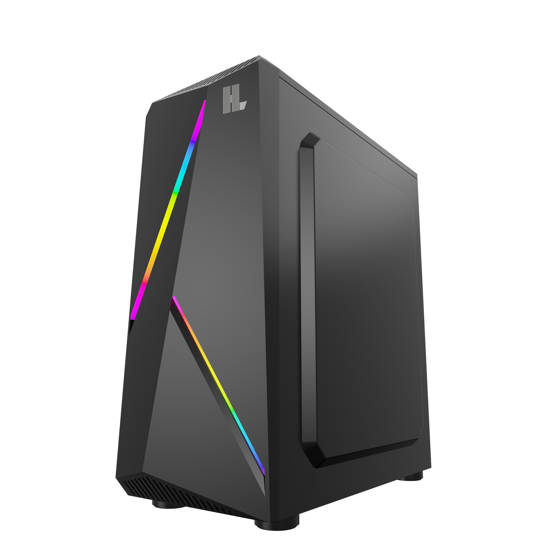 Gabinete Gamer Mid Tower Hype Legend Revolution Atx Negro – imagen 2