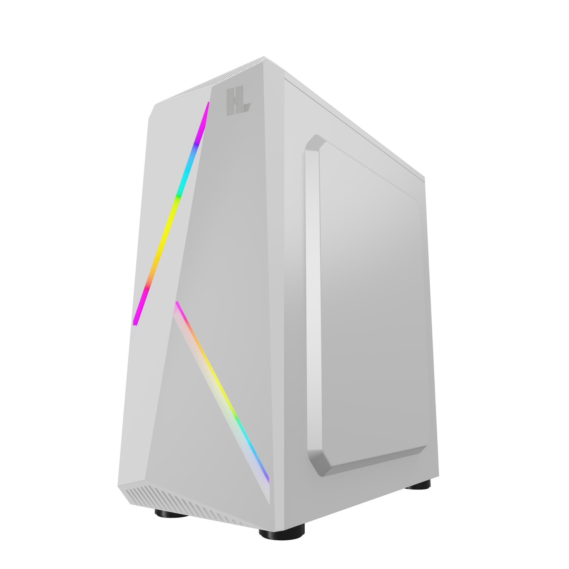 Gabinete Gamer Mid Tower Hype Legend Revolution Atx Blanco – imagen 3