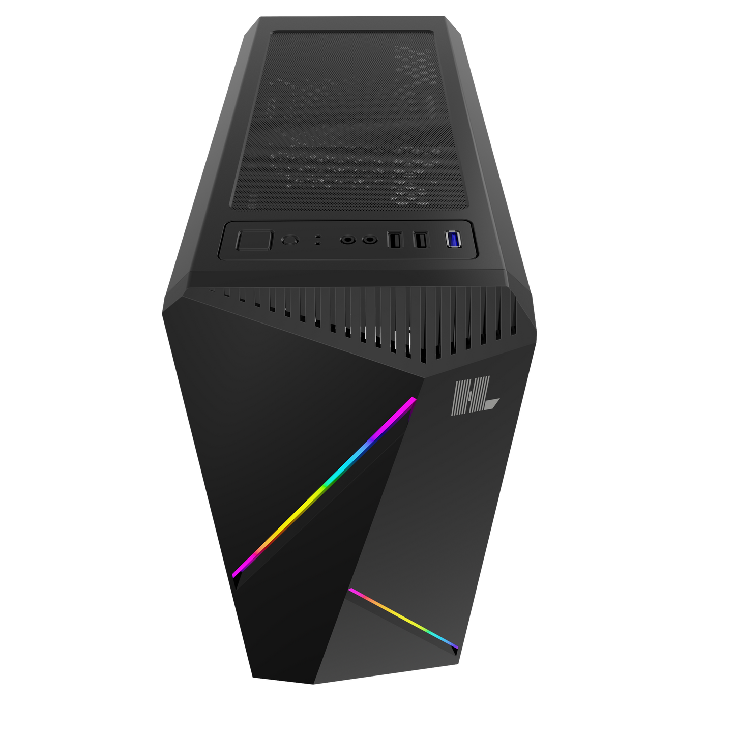 Gabinete Gamer Mid Tower Hype Legend Revolution Atx Negro – imagen 5