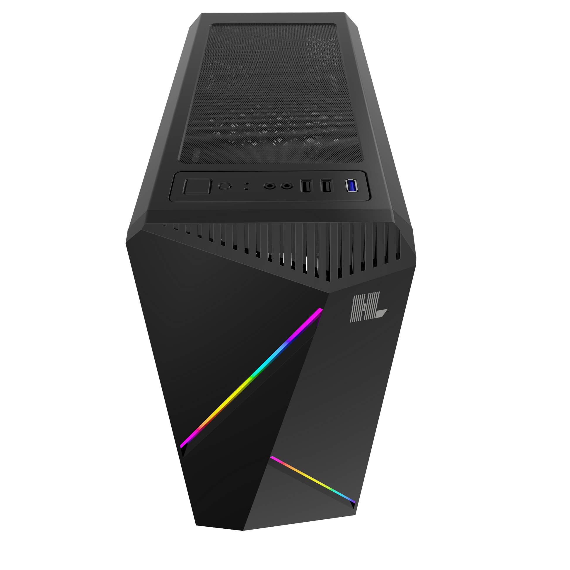 Gabinete Gamer Mid Tower Hype Legend Revolution Atx Negro – imagen 5