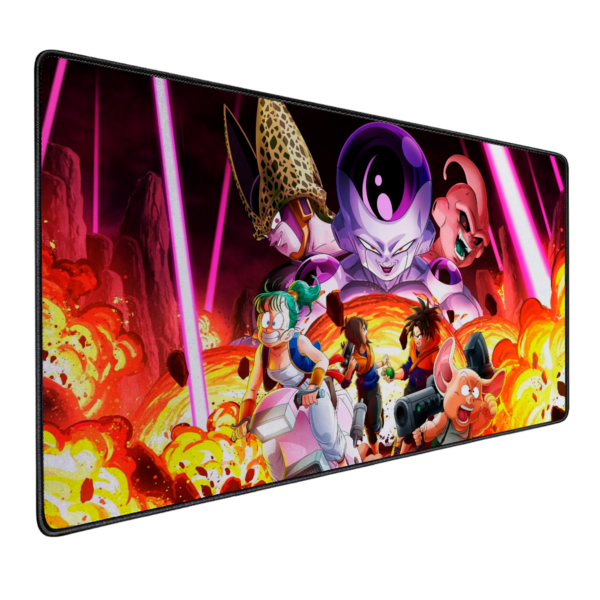 Mousepad Gamer Antideslizante 90x40 Diseño Dragon Ball Z Villanos