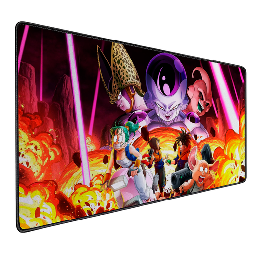 Mousepad Gamer Antideslizante 90x40 Diseño Dragon Ball Z Villanos