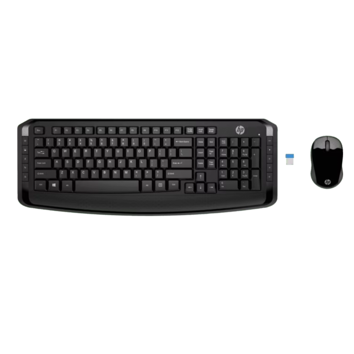 Kit Hp Teclado Y Mouse Inalámbrico 301 Negro