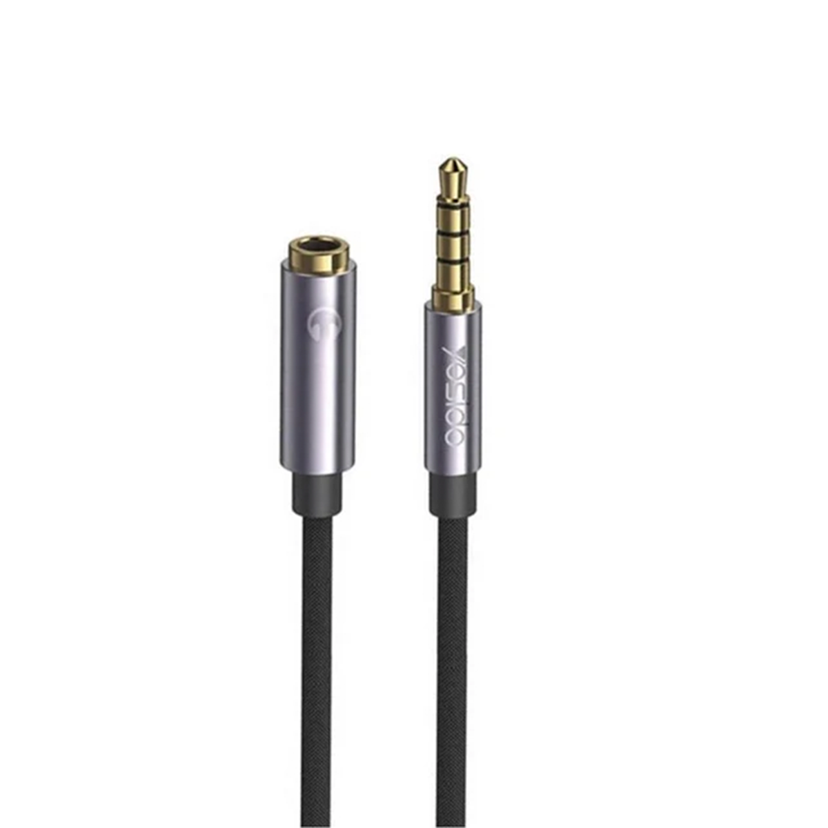 Cable Extensor 3.5 Macho A 3.5mm Hembra Yesido Yau26 Gris