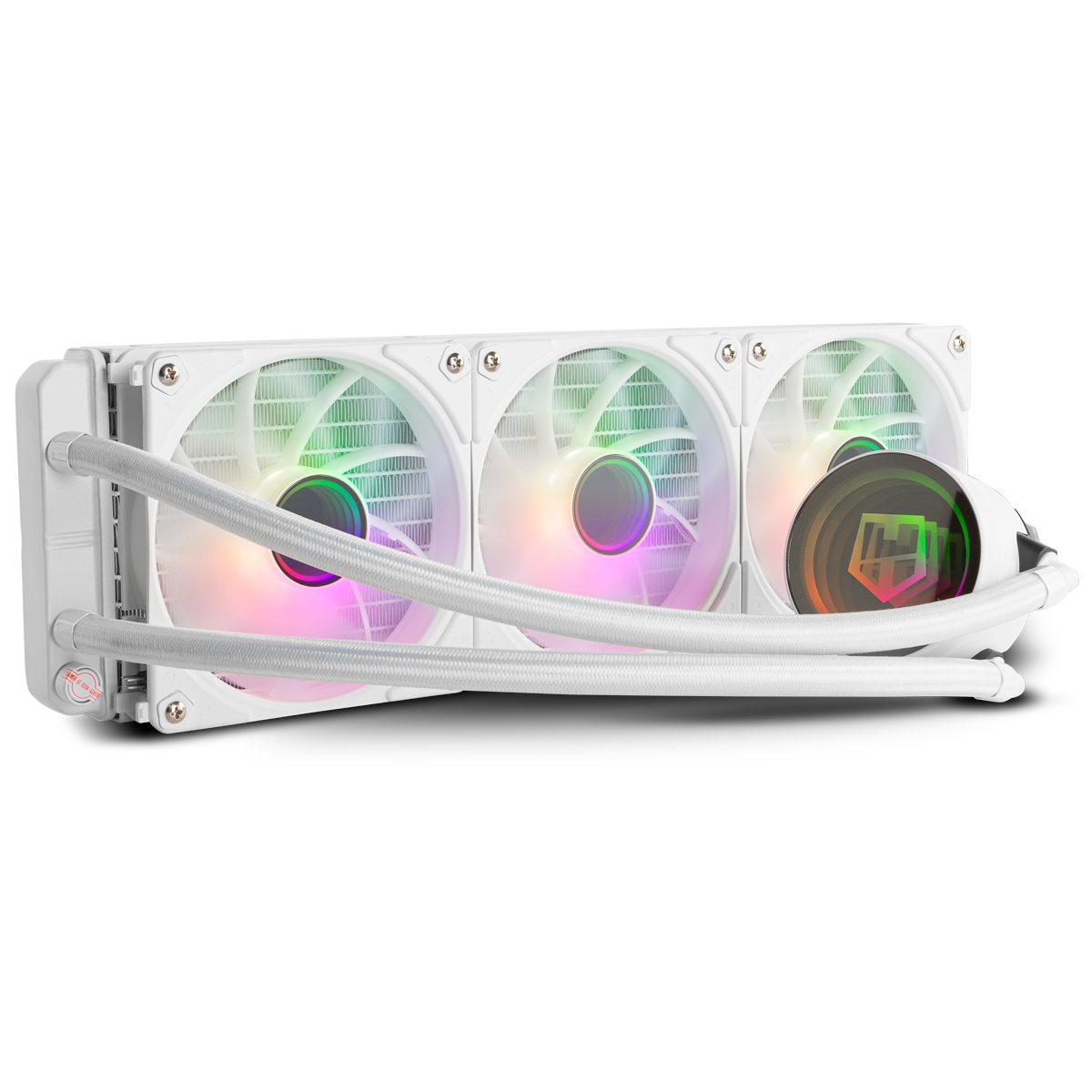 Refrigeración Liquida Nox Hummer M-360 ARGB Blanco
